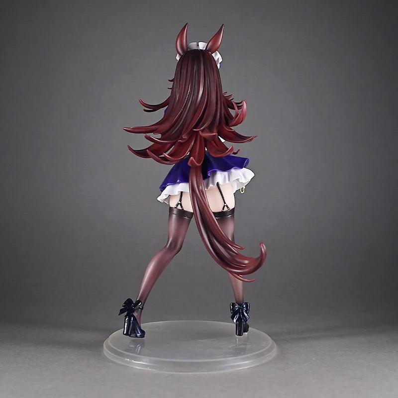 Umamusume Pretty Derby Figure Rice Shower PVC Action Figurine Chinese Anime Figure Girl Toy Game Collectible Model Doll Toy Gift
