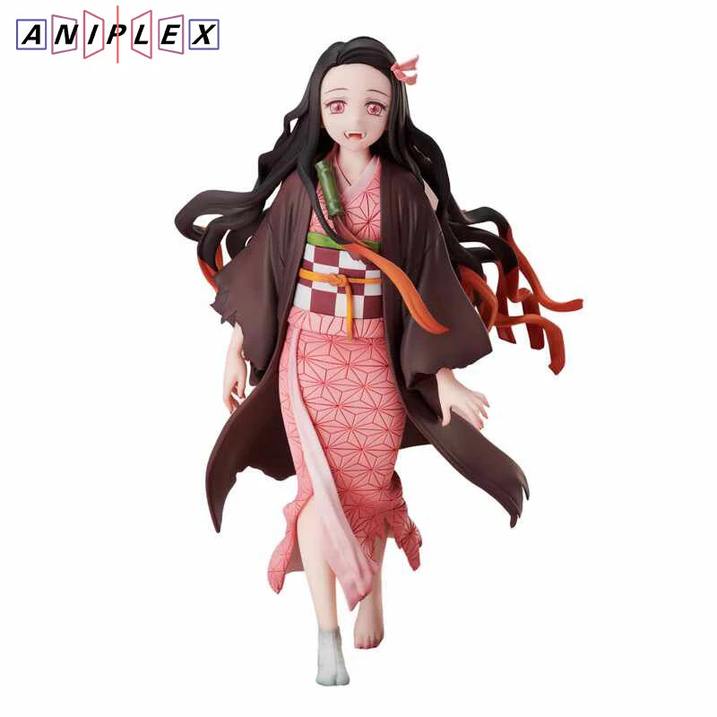 In Stock Genuine Original ANIPLEX+ Kamado Nezuko Demon Slayer Action Anime Figure Collectible Model Doll Statuette Ornament Gift