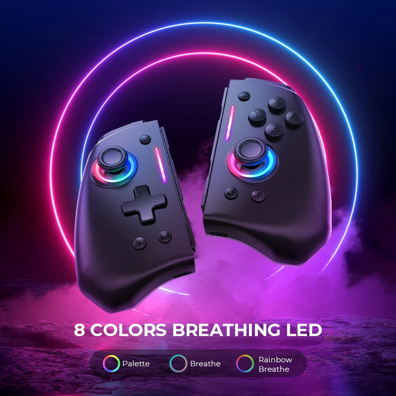 NYXI Hyperion Black Wireless Bluetooth Game Controller - Nintendo Switch2 Switch OLED Switch Lite Compatible Gamepad