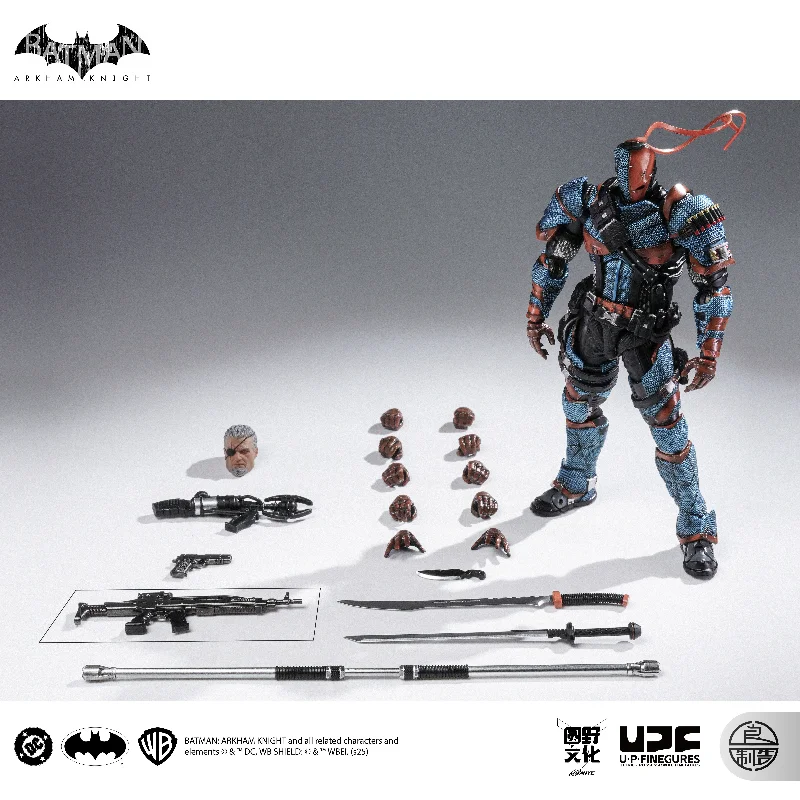 [Fast Shipping] LPZZ Arkham Knight DC002 1/12 Scale Deathstroke Finished Product Action Figure Model Toy Collection Gifts