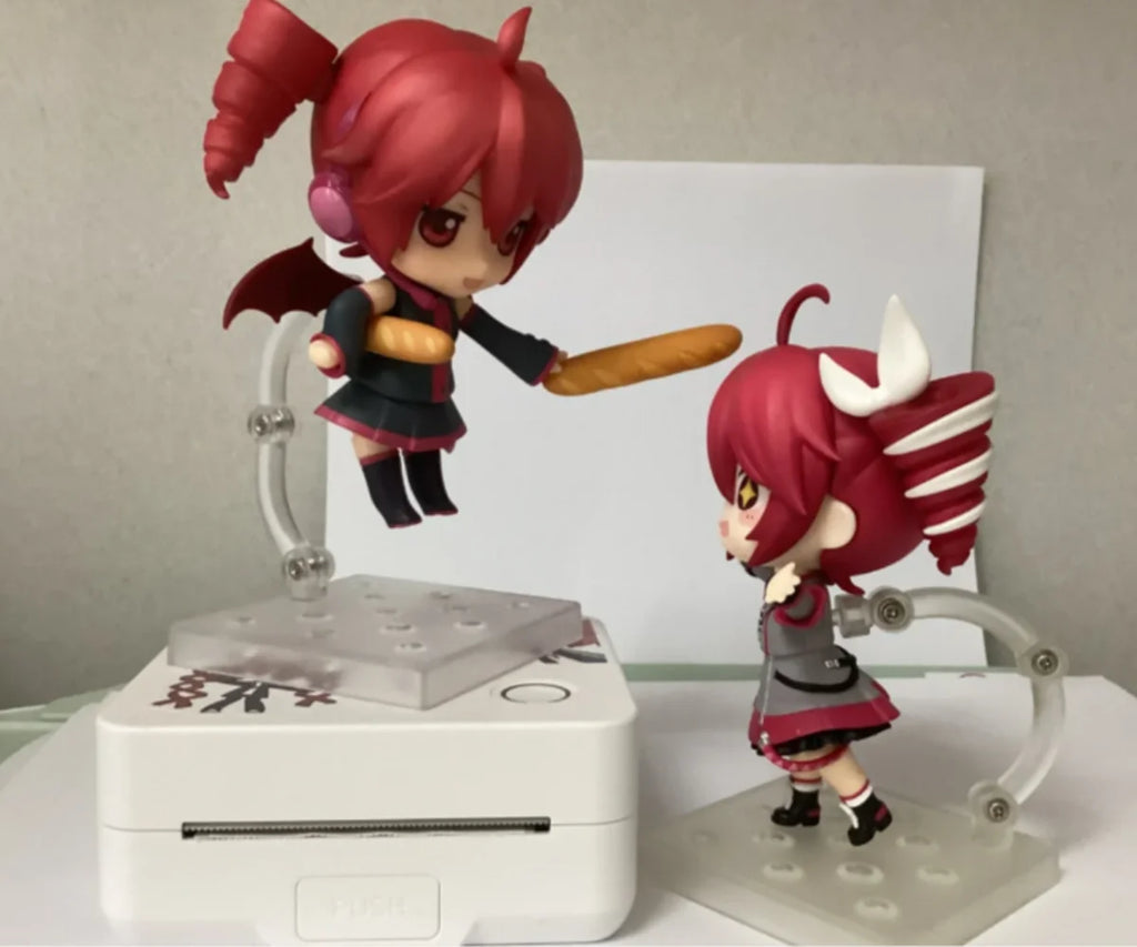 In Stock Kasane Teto Cosplay Anime Figure Q Action Figure Kawaii Figurine Cute Loli Collection Model Christmas Birthday Gift