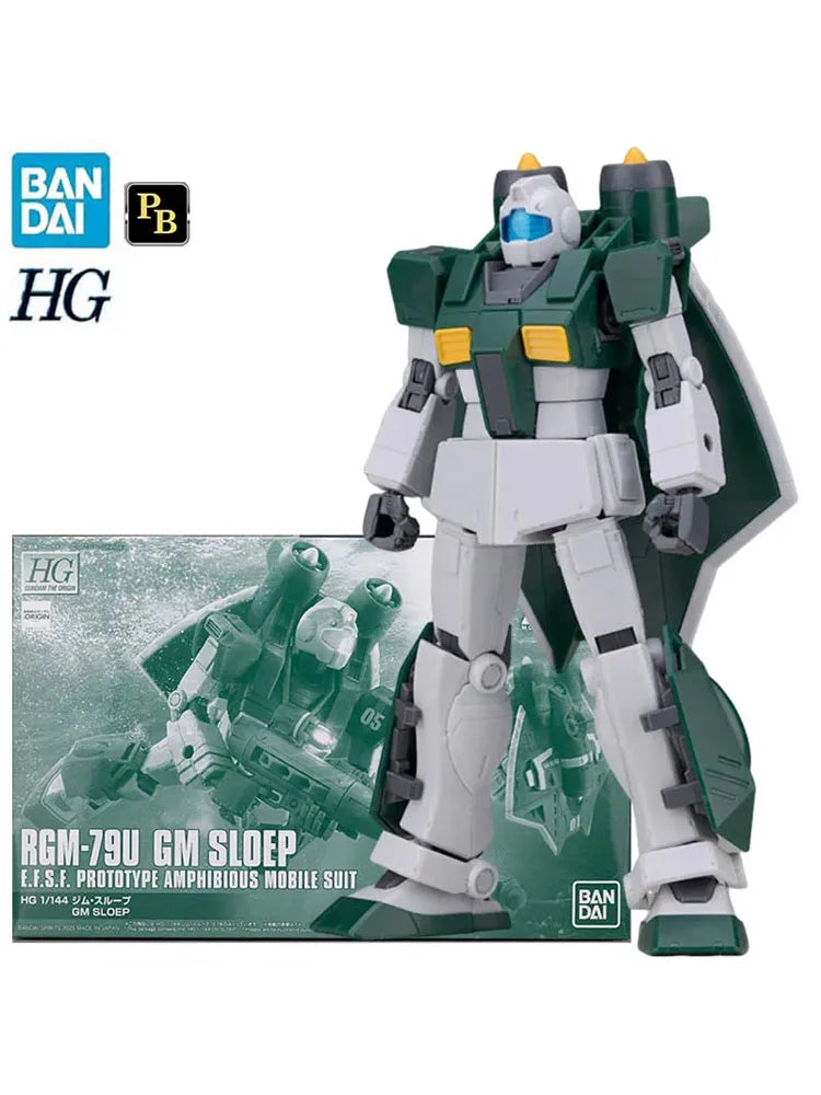 In Stock BANDAI PB LIMITED Gundam Mobile Suit Discovery MSD HG 1/144 GM SLOEP GUNDAM Anime Action Figures Assembly Toy
