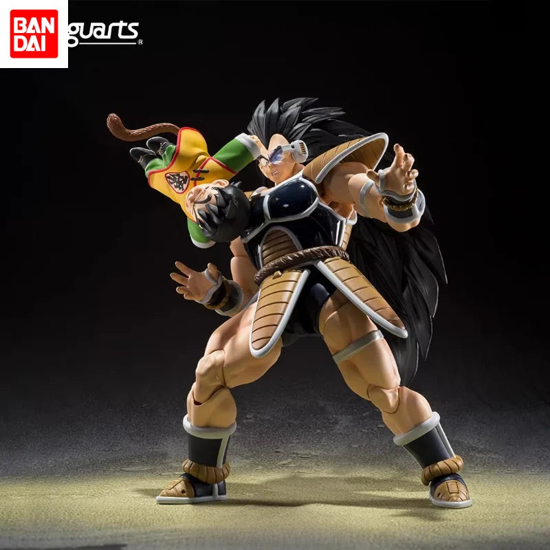Genuine Bandai SHF Raditz, Son Gohan (Childhood), SDCC Exclusive, Toy Figure, Gift, Collectible, in Stock