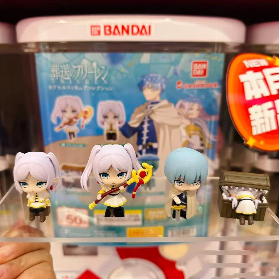 4pcs Frieren: Beyond Journey's End Anime Figure Sitting Fern Action Figures Frieren Noodle Stopper Figure Model Toys