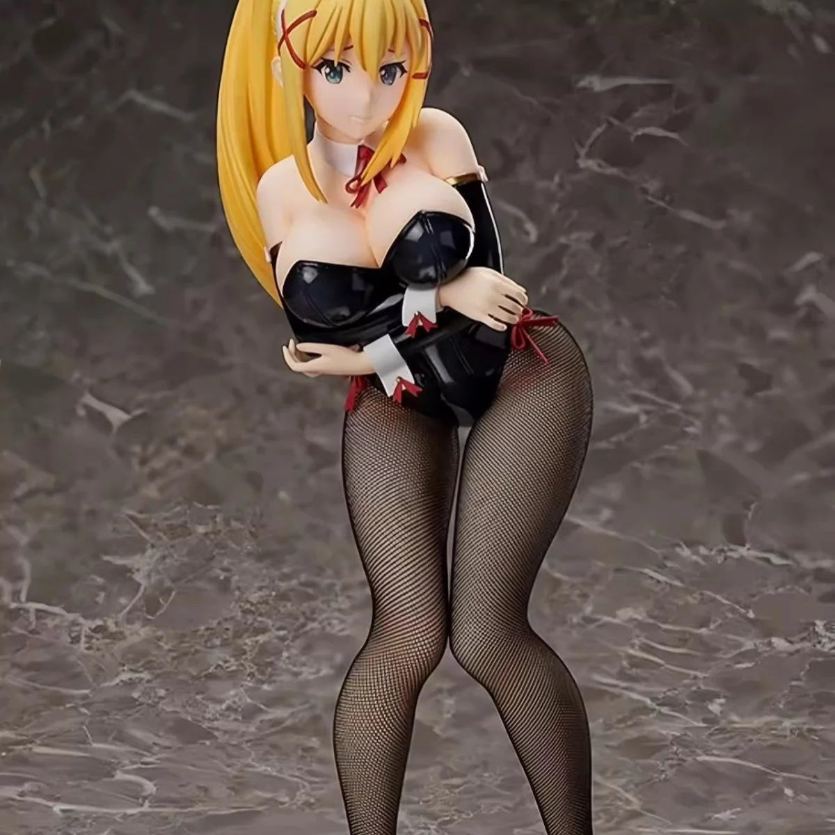 1/4 Scale Konosuba Anime Bunny Girl Figure Darkness Pvc Statue Model Collection Desktop Decoration Gift For Boys