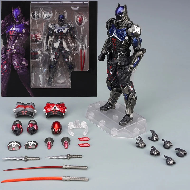 AMAZING YAMAGUCHI Arkham Knight Red Hood Batman Robin Jason Todd Figuarts Action Figure Joint Movable Model Toy Collection Gift
