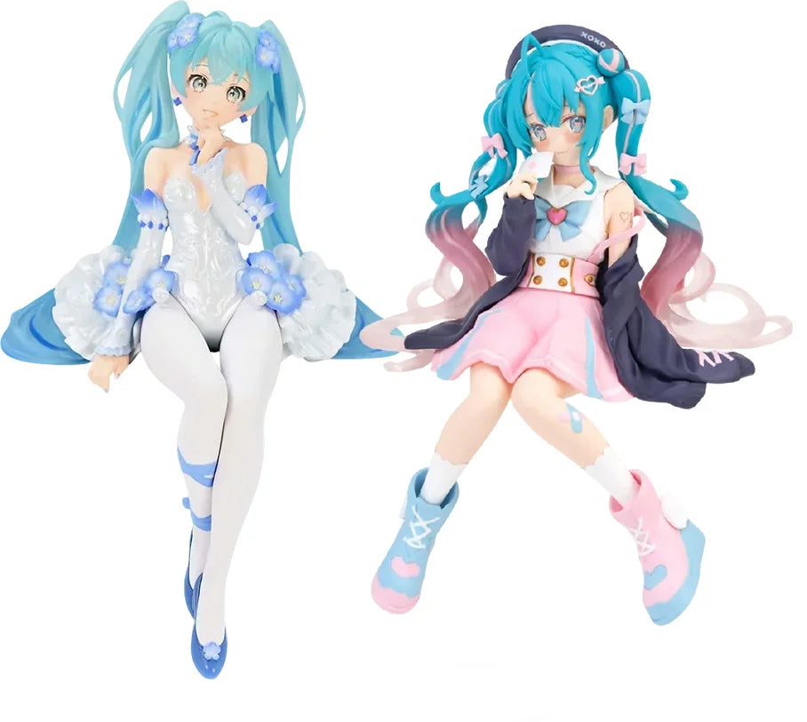 14cm Hatsune Miku Figure 2026 New Sakura & Flower Wedding Ver. Anime Action Figure PVC Collectible Model Toy for Otaku Gift