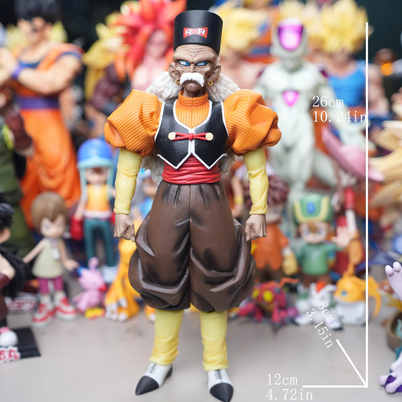 26cm/10.24in Anime Dragon Ball Figure Android 20 Action Figures Pvc Colection Model Toys for Children Gifts