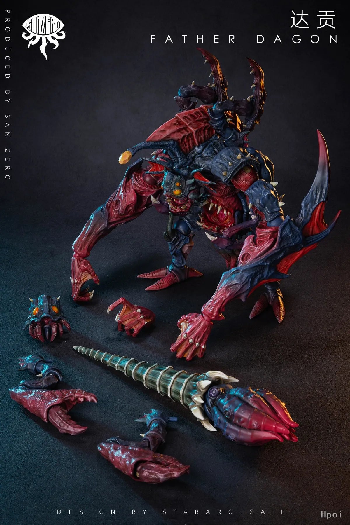 【MT】Pre-sale STARARC-TOYS SAN ZERO Dagon Action Figure Model Collection