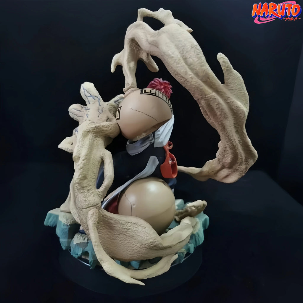 Naruto Anime Figures Gaara Battle version Action Figure Model PVC Figurine Collection Desktop Decoration Children's Toy Gifts