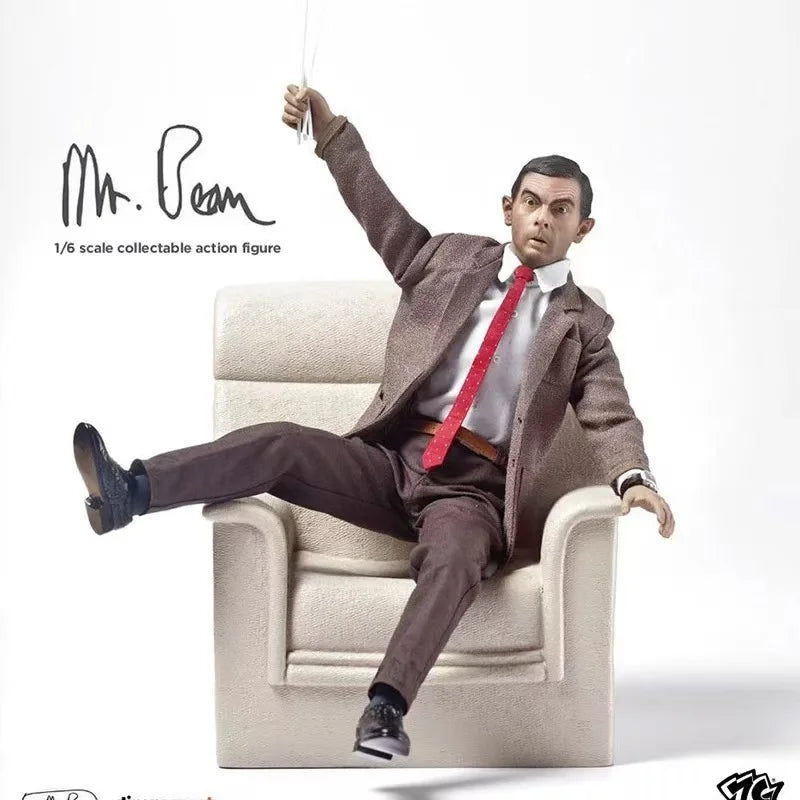 Original Genuine ZCWO Mr. Bean Movie Star MR BEAN 1/6 Action Figure Model Toy Gift Collection Statue Ornaments