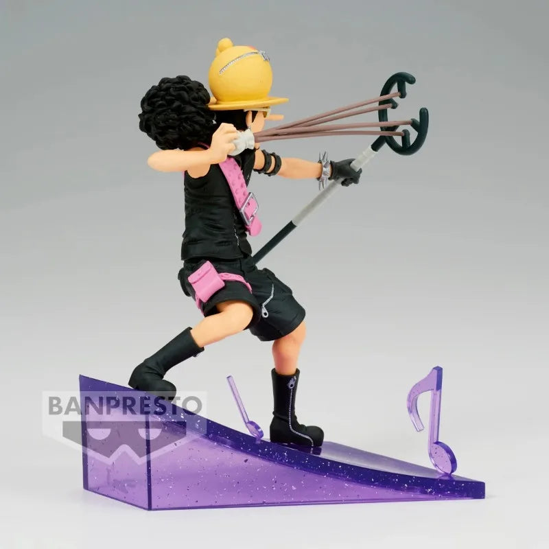 Bandai Original Anime One Piece FILM RED SENKOUZEKKEI Usopp Yasopp Actionfigur Sammlerstück Modell Spielzeug Kindergeschenk