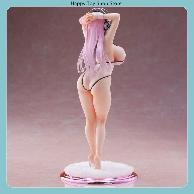25cm Super Sonico Swimsuit Standing Pose Anime Figure Model Statue