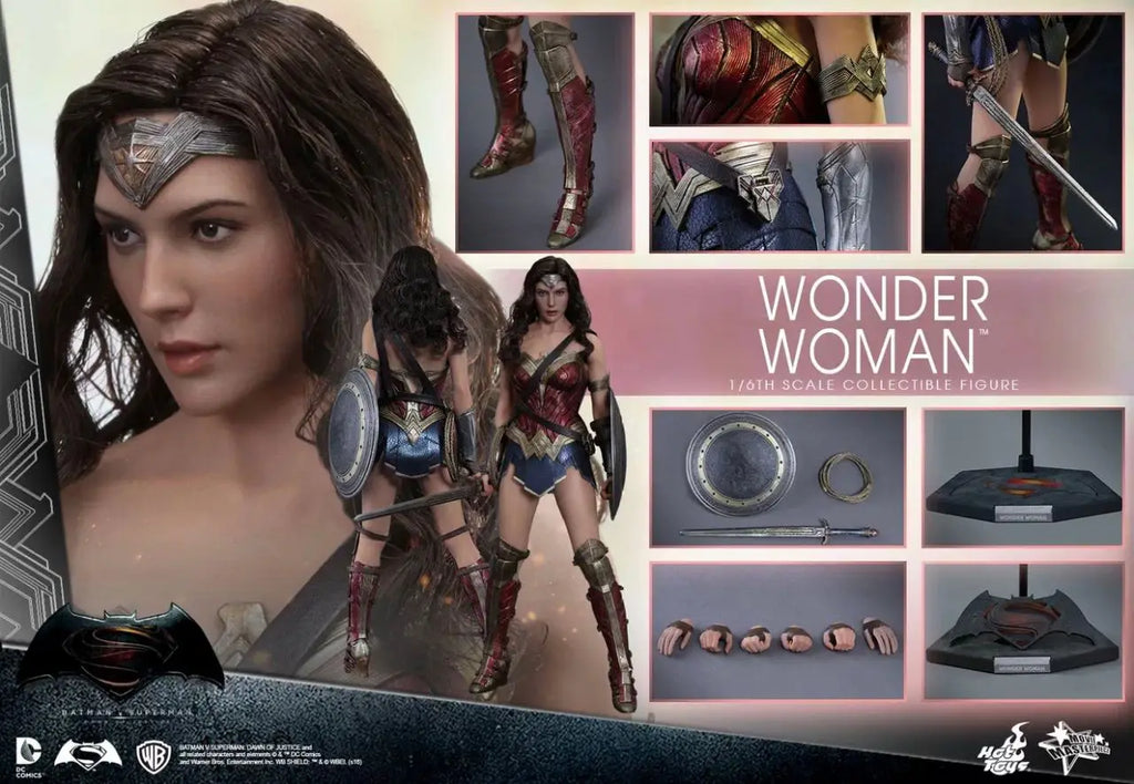 100% Original HOTTOYS HT MMS359 BVS WONDER WOMAN In Stock Anime Collection Figures Model Toys