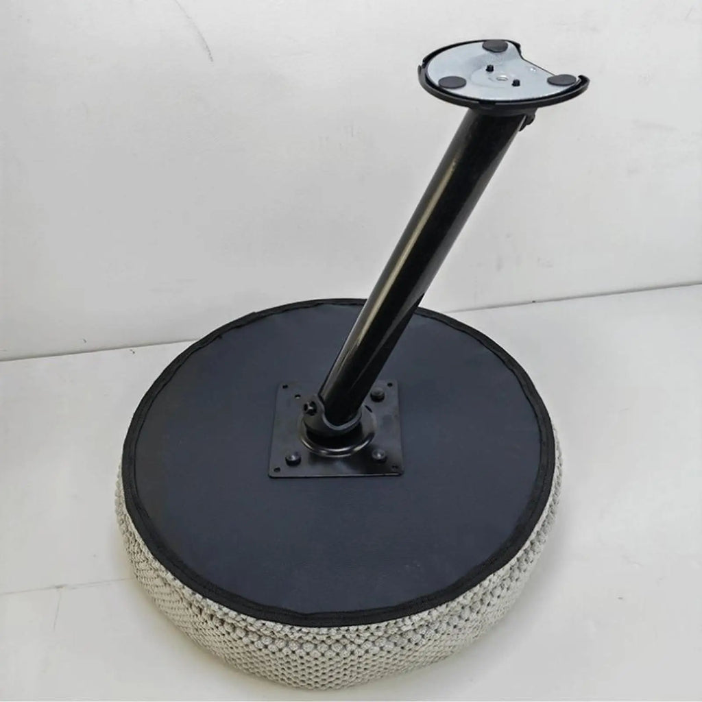 Cat Desk Bed Cat Hammock Elevated Round Sturdy Bed 360° Rotation Cat Nest Kitten Furniture for Home Office Clamping Table