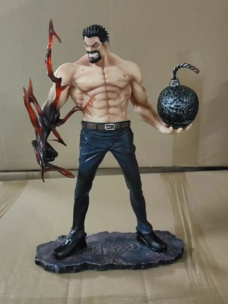 26 см аниме фигурки от One Piece Monkey D Garp в изправена поза GK скулптура сцена екшън фигурка PVC орнамент играчка подарък модел декор