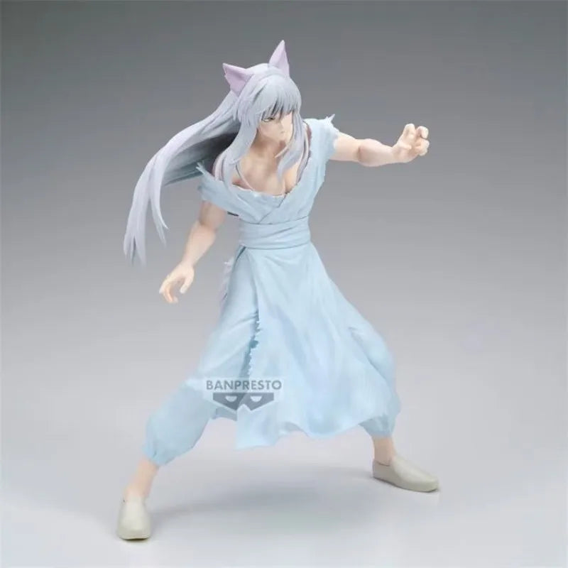 In Stock Bandai Banpresto Yuyu Hakusho Maximatic Youko Kurama Standing Figure Model About 23Cm Ornament Gifts WY