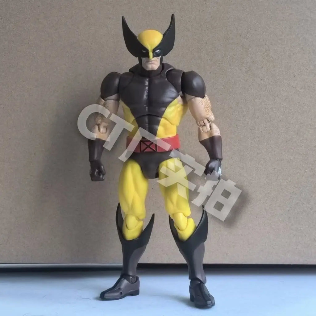New Ct Toys Wolverine Figure Brown Comic Mafex 138 X-Men Action Figure Shf Anime Figurine Ko Model Statue Toys Christmas Gifts