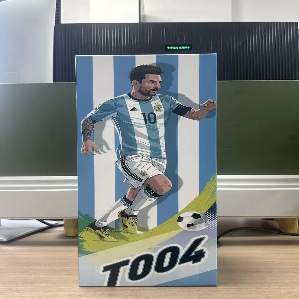 DDTOYS Spot Messi 1/6 Modern Soldier Joint Movable Football Model