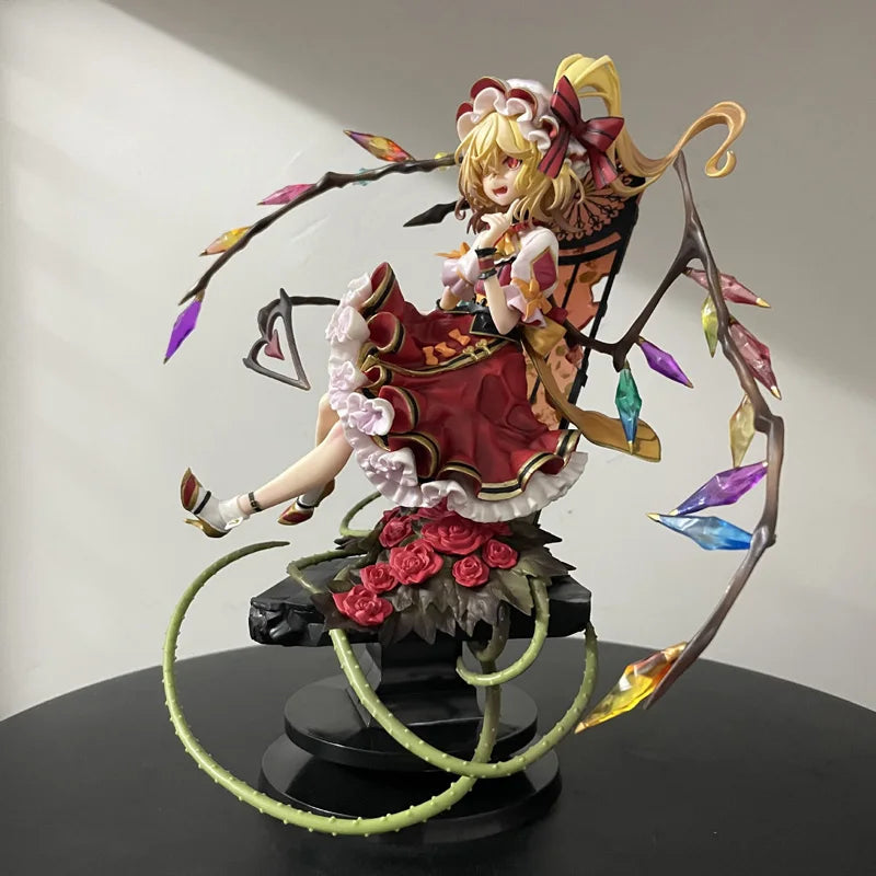 32cm Alter Touhou Project Remilia Scarlet Anime Figure Flandre Scarlet Action Figure Sakuya Izayoi Figurine Model Doll Toys Gift