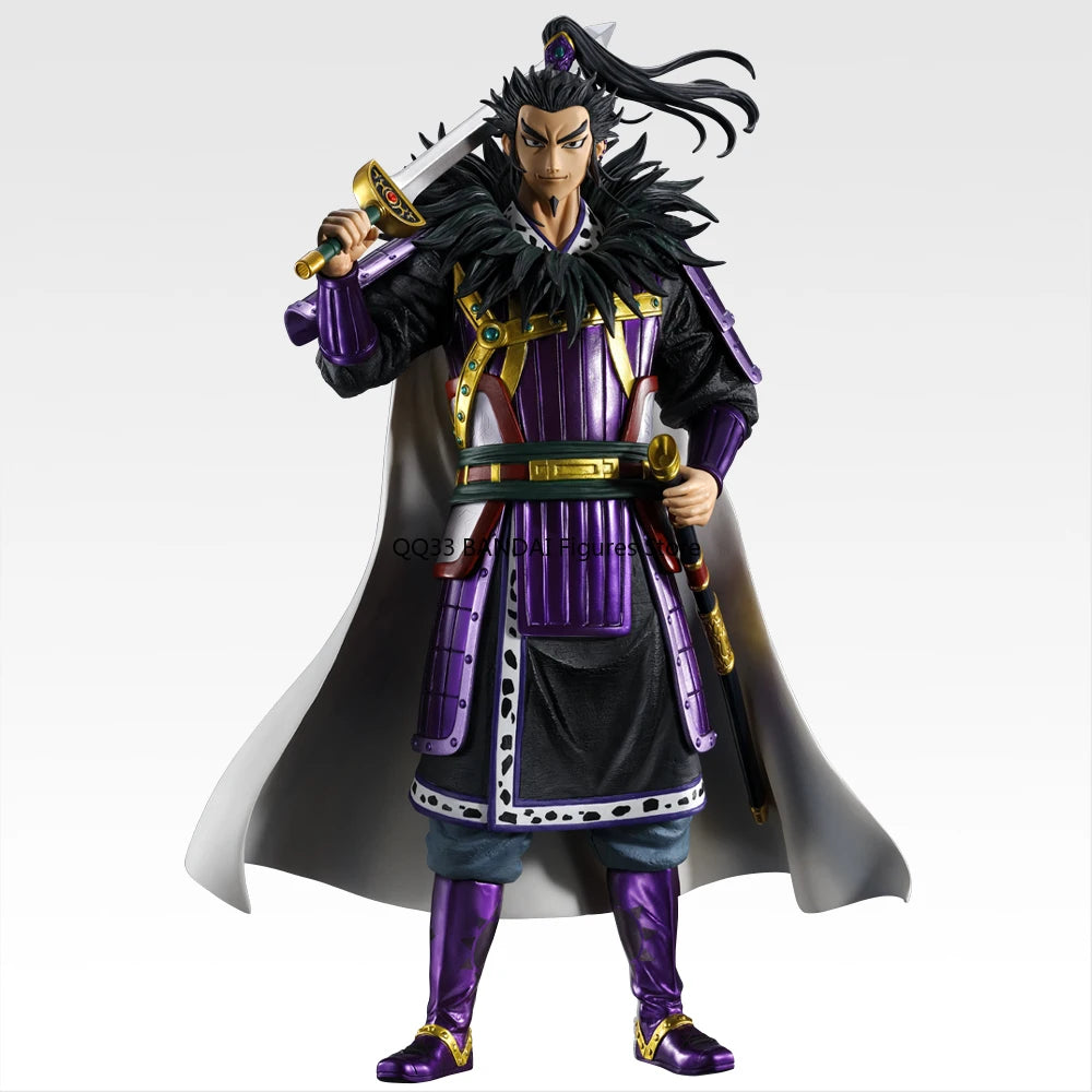 Bandai Ichiban Kuji The Animation KINGDOM Ousen KANKI Hero MASTERLISE Figure Prize Anime Figure Action Model Toys Gift