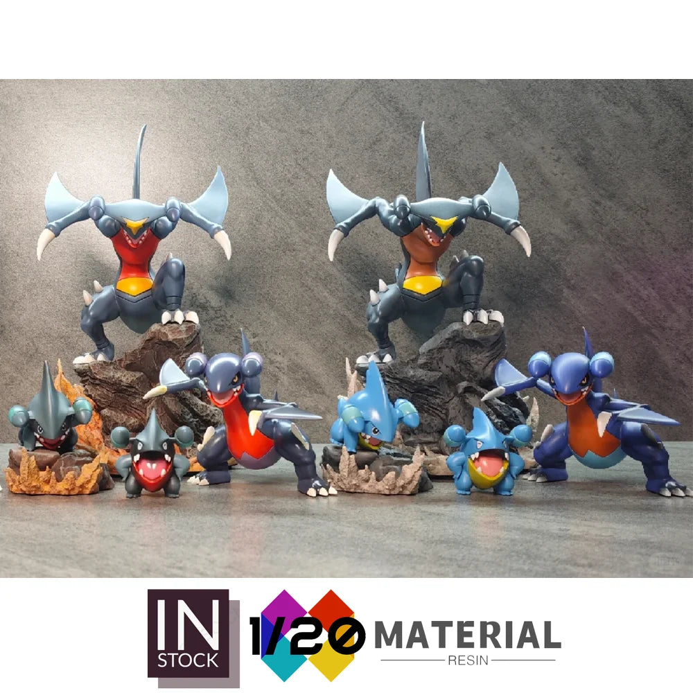 [In Stock]1/20 Resin Scale World [DAIKI] - Gible & Gabite & Garchomp