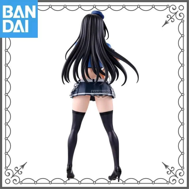 In Stock Bandai Namco Banpresto To Love Darkness Glitter Glamours Kotegawa Yui Police Anime Figure Model Collector Toy Gift