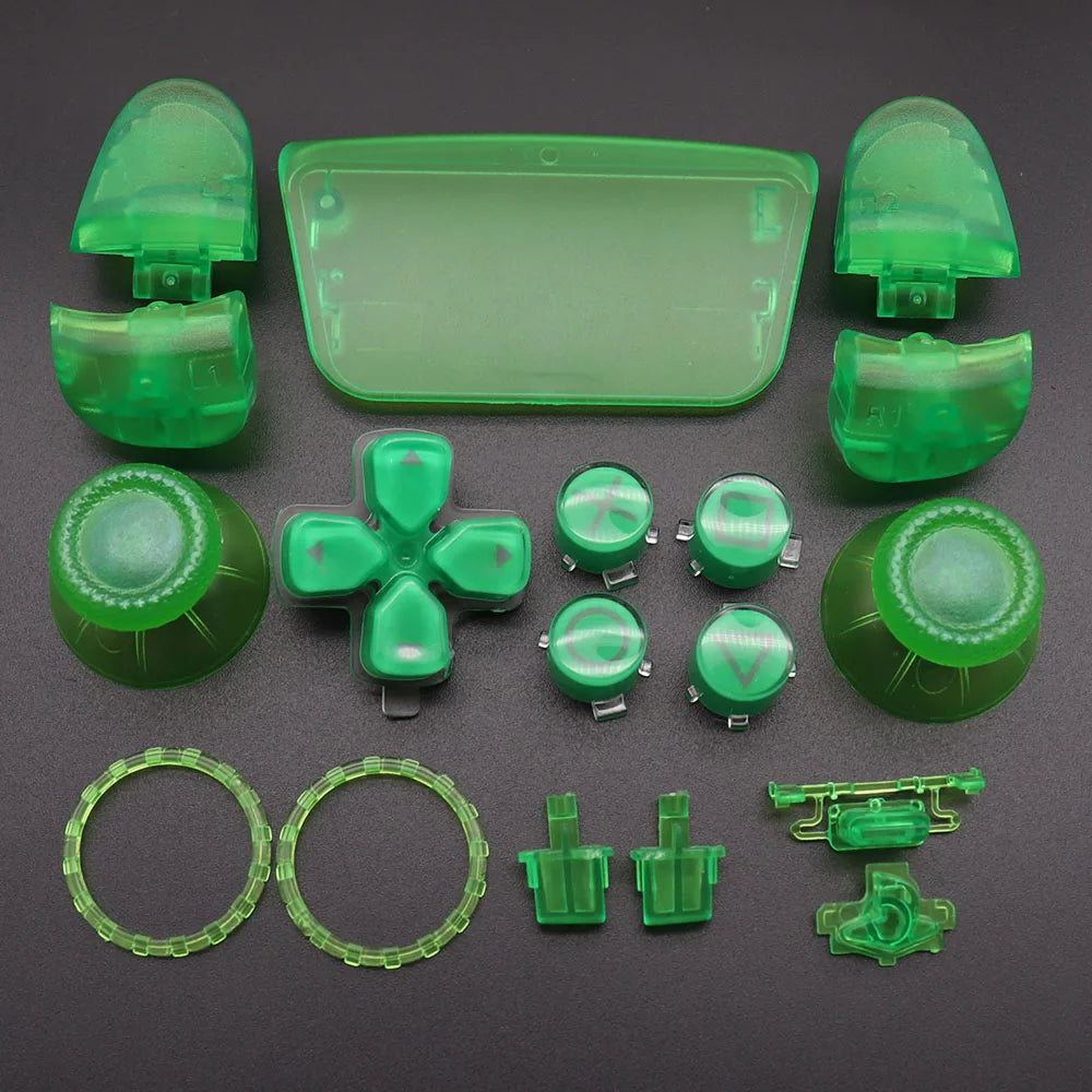Ersatztasten-Set D-Pad L1 R1 L2 R2 Trigger-Taste Schlüssel-Akzentring für PS5 V3 3.0 BDM-030 Controller