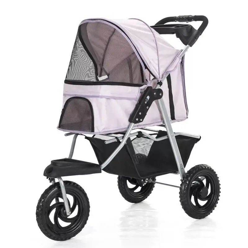 Wholesale Customization Easy To Walk Folding Travel Carrier Dog Stroller