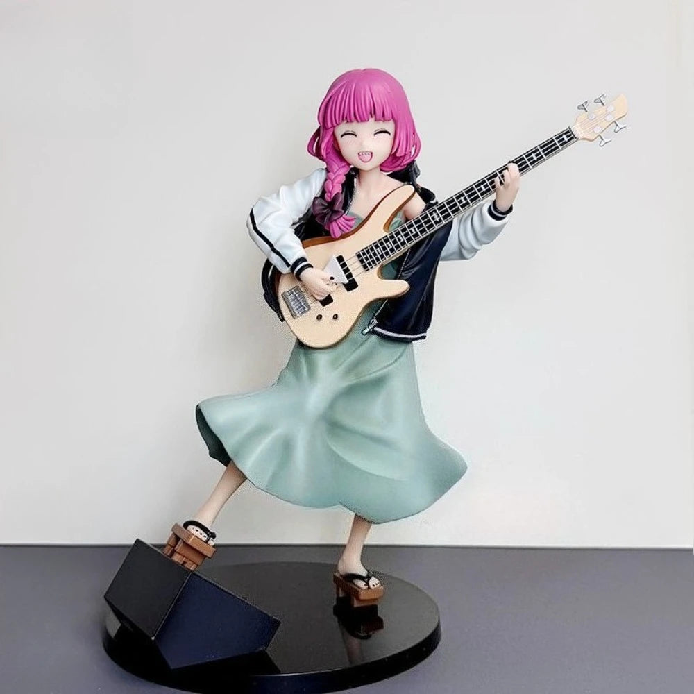 8.27in/21cm Anime Bocchi The Rock Figure Sick Hack Action Figures PVC Statue Model Collection Toys Gifts