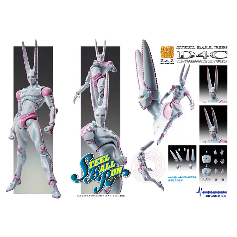 Anime Figures All Types Medicos Original Super Action Statue Jojo's Bizarre Adventure Season 1-8 Anime Model  Action Anime Toys