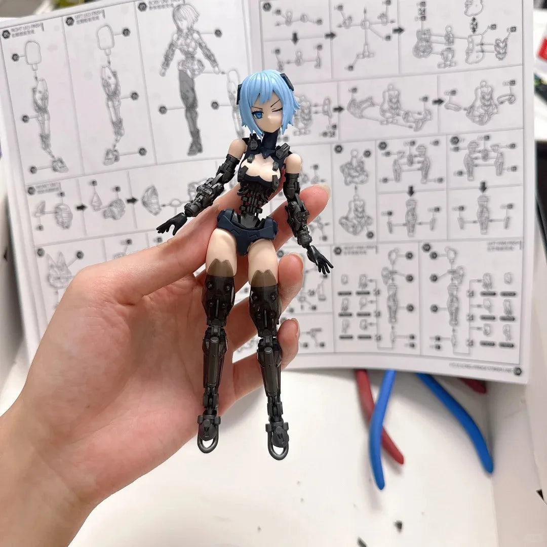 In Stock Nuke Matrix Cf03 Cyber Forest Fantasy Girls Vivienne Hayha Fox Long Range Striker Unit Figure Machine Girl For Gifts