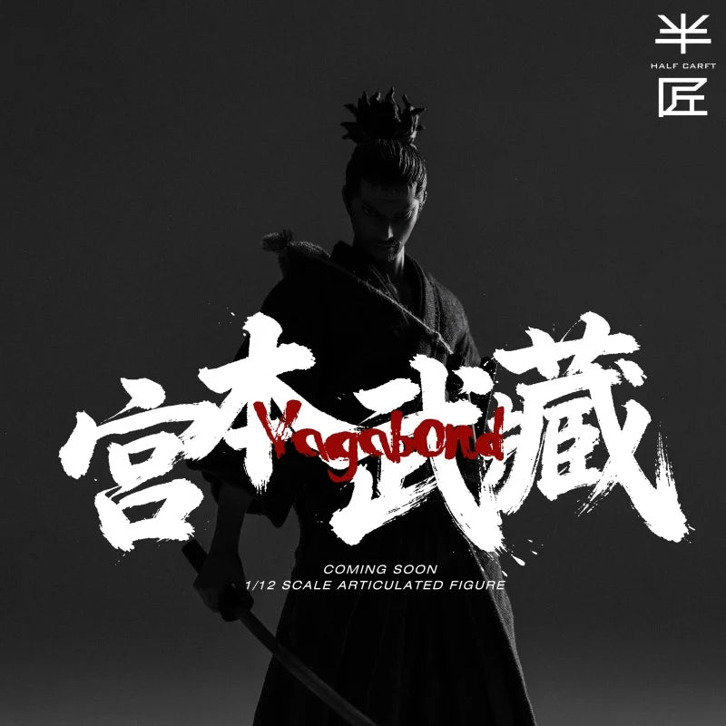 Niten Ichi Ryu Miyamoto Musashi Articulated Action Figure 1 12 Scale Vagabond Samurai Cloth Outfit Collectible For Adult Gift