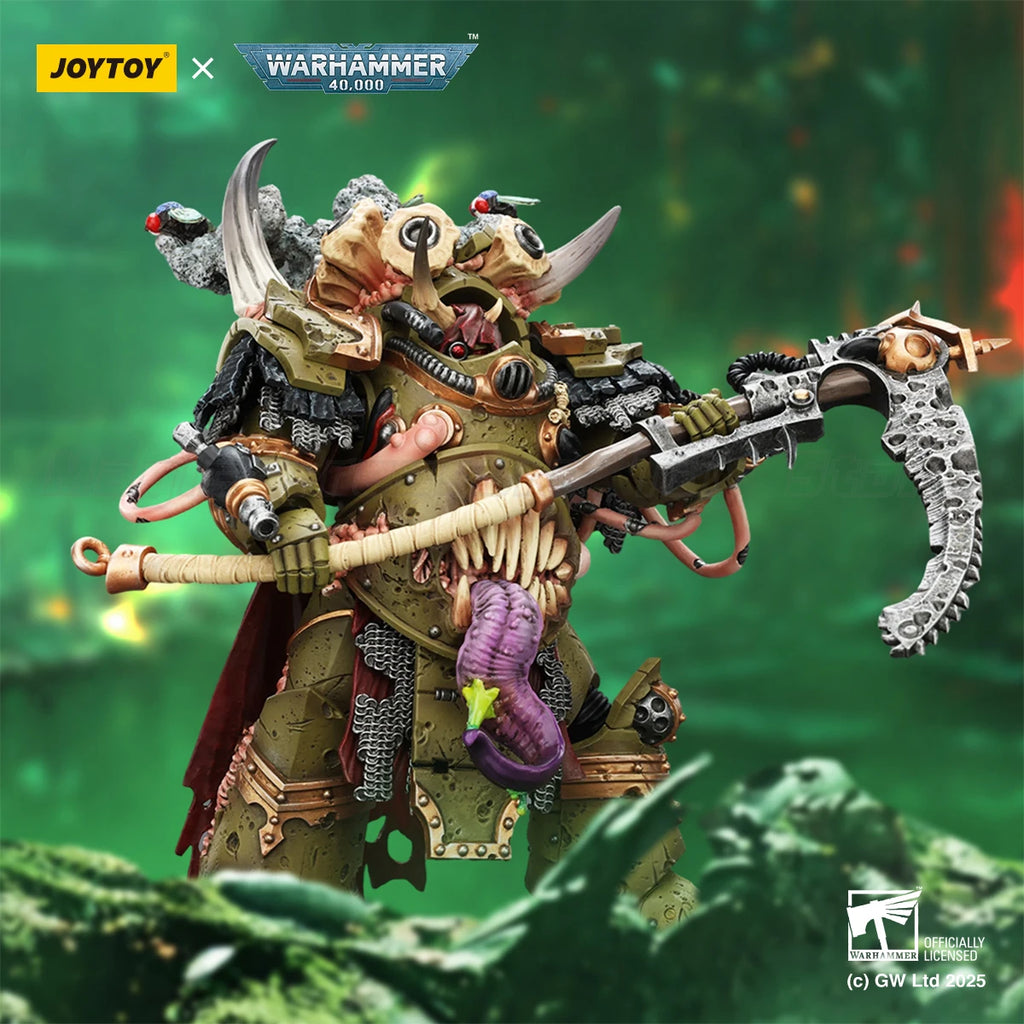 【In stockJOYTOY 1/18 Action Figure Warhammer 40K Death Guard Deathshroud Terminator ChampionToy Gift