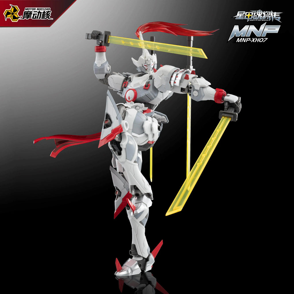 Motor Nuclear MNP XH07 Weiyuan Sword Fighting Mecha Model Alloy Joint Chinese Style Assembly Model With Stand For Adult