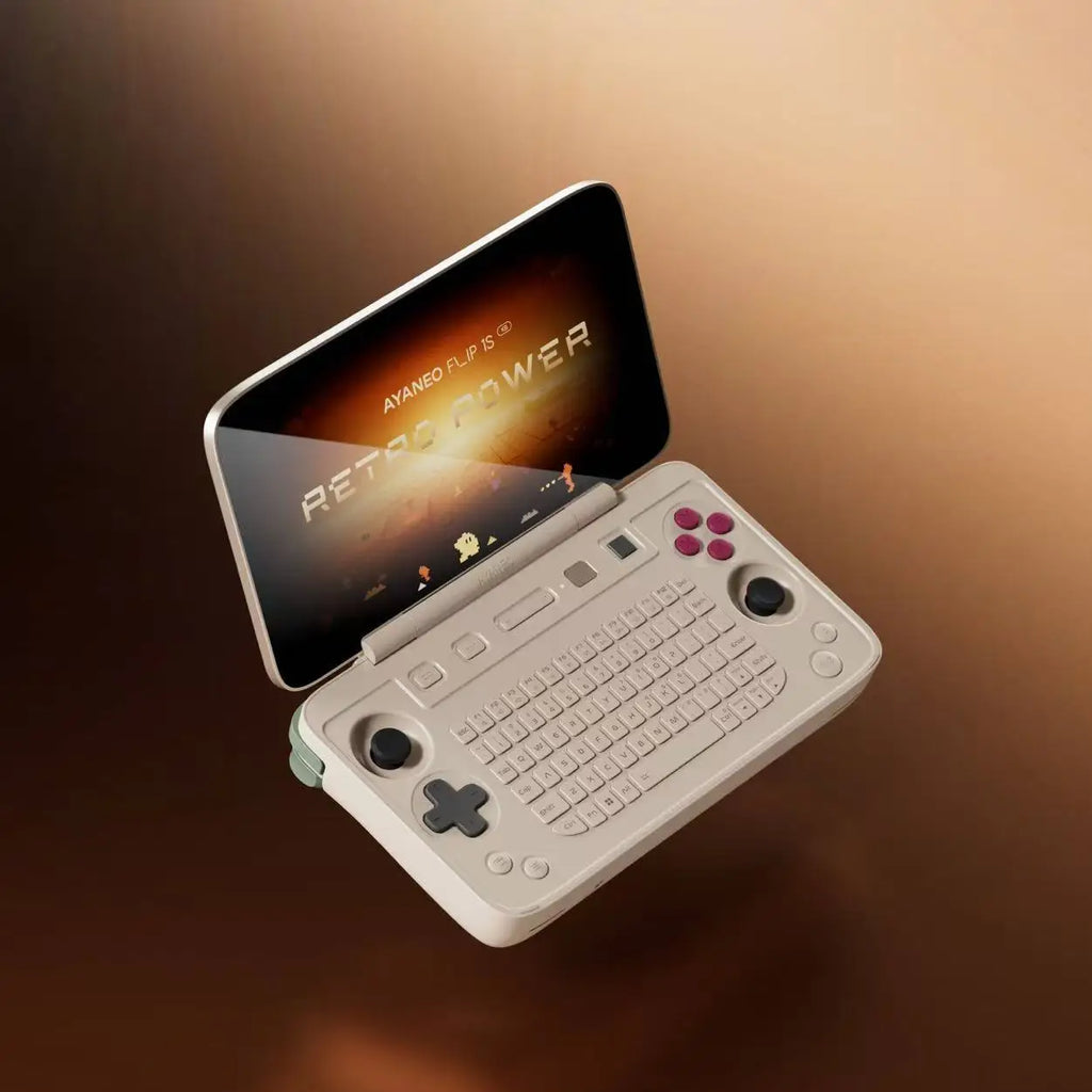 Flip 1S DS 1080P144Hz Flip Game Console 7"OLED Screen Portable Handheld Console HX370 8840U Dual Screens Game Machine