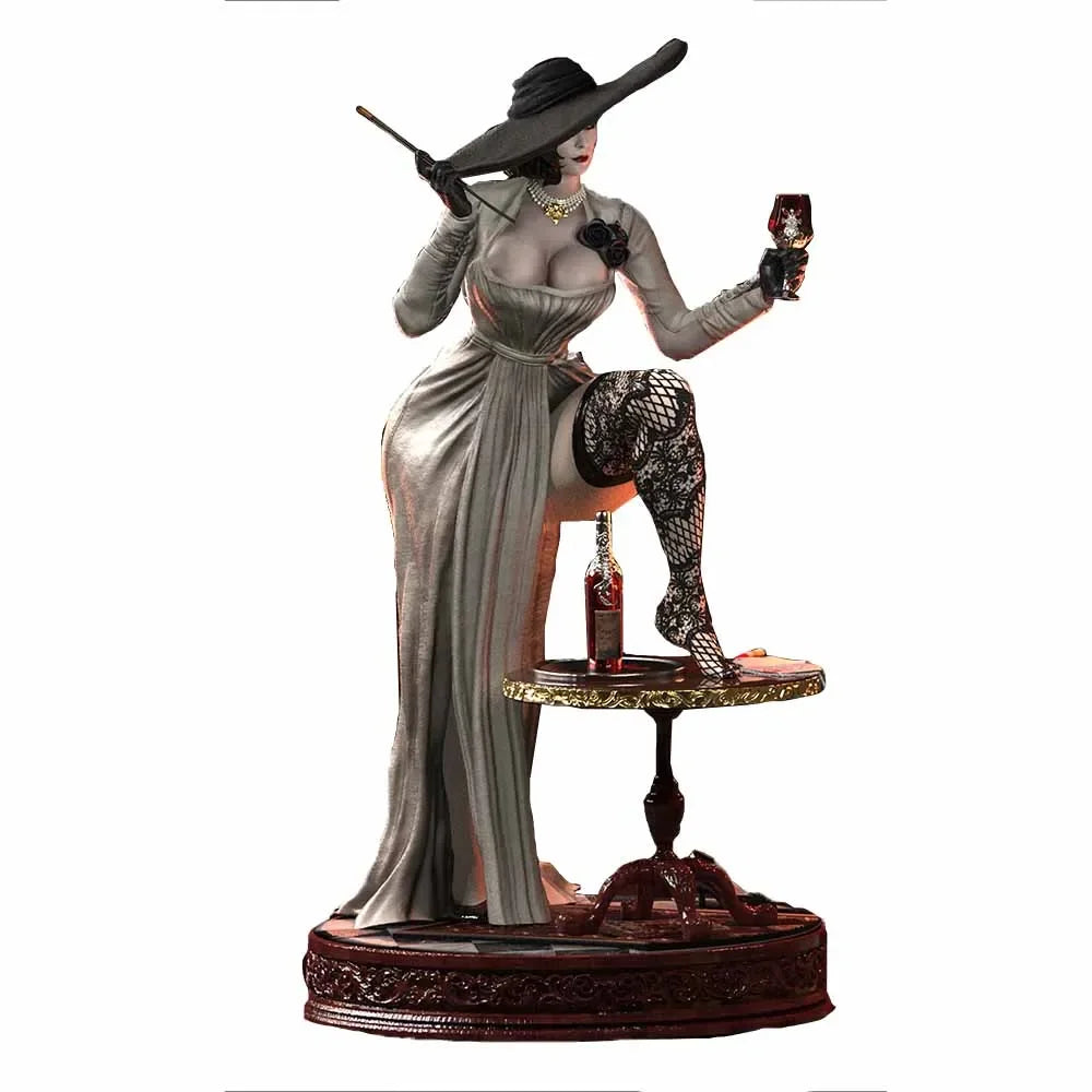 Alcina Dimitrescu C Figure 1:16 Miniature Figure Resin Model Kit Unpainted Plastic Model Kit A796