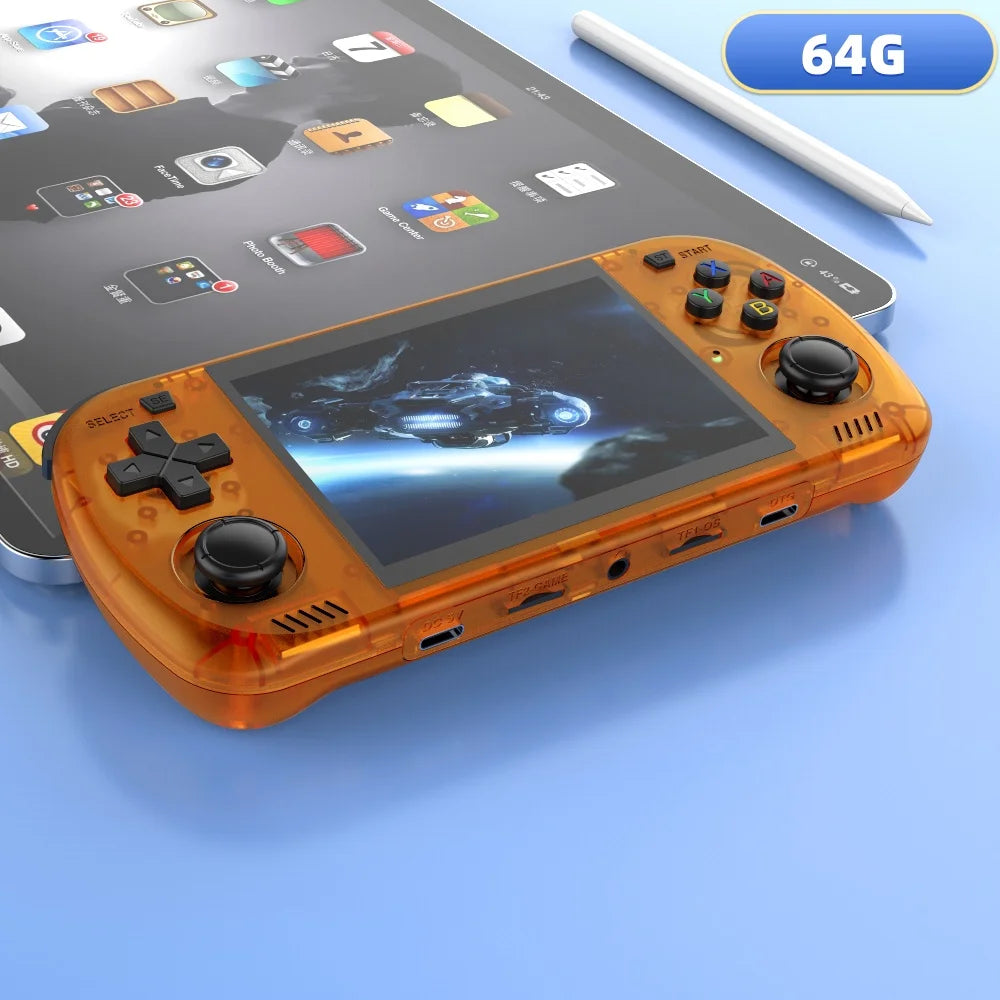 Neu verbessert! WLAN-Funktion, 4,2-Zoll-HD-IPS-Bildschirm, Handheld-Konsole R36H Pro Max, 3500-mAh-Akku für lange Laufzeit, tragbarer Videoplayer
