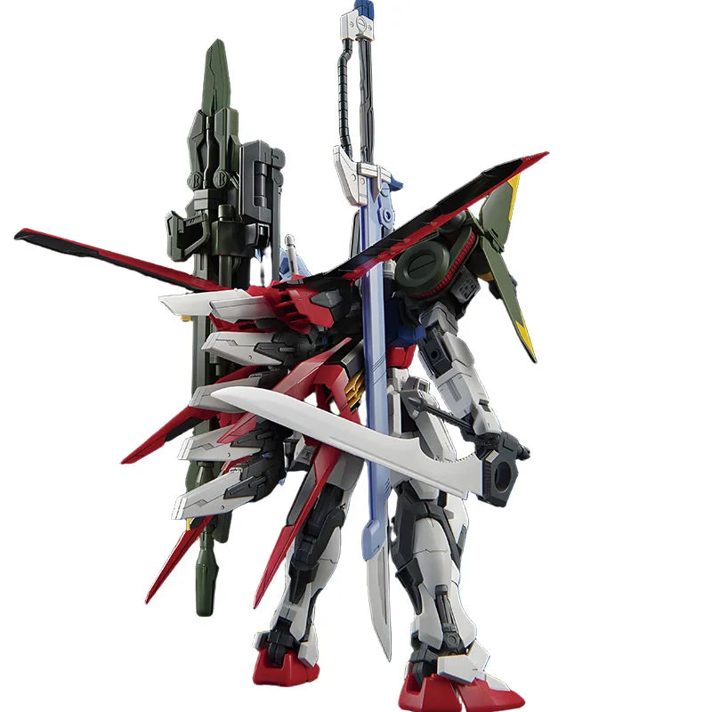 Bandai Original MODEL KIT GUNDAM MG THE GUNDAM BASE LIMITED PERFECT STRIKE GUNDAM GRAND SLAM EQUIPPED TYPE 1/100 Assembly Toys