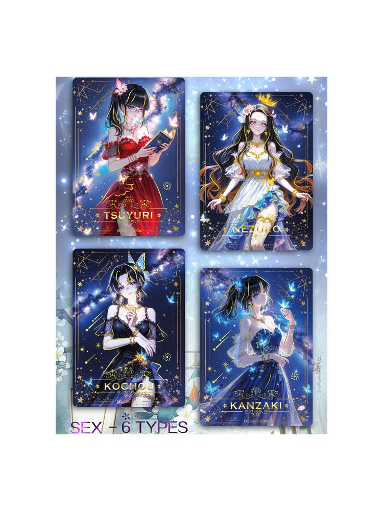 2026 Wholesale Newest Ds-05 Demon Slayer CCG TCG Collection Cards Nezuko Shinobu Kocho New Year Gift