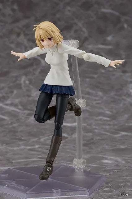 【Original】Max Factory GSC Figma 612 Tsukihime -A Piece of Blue Glass Moon- Arcueid Brunestud Action Figure Model Toy