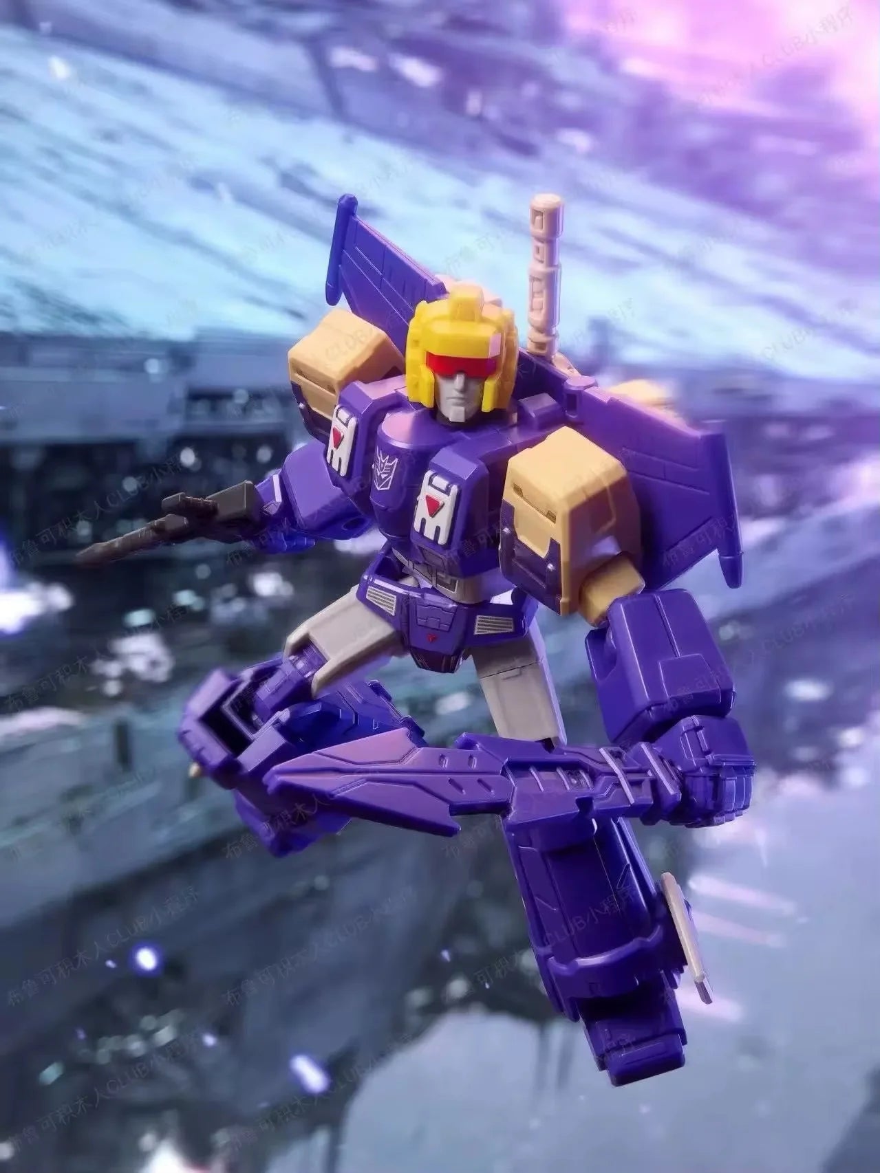Blokee Transformation Unicron Galaxy Vol 8 Action Figures Blind Box Blitzwing Hot Rod Metroplex Sludge Dinobot Car Boy Gift