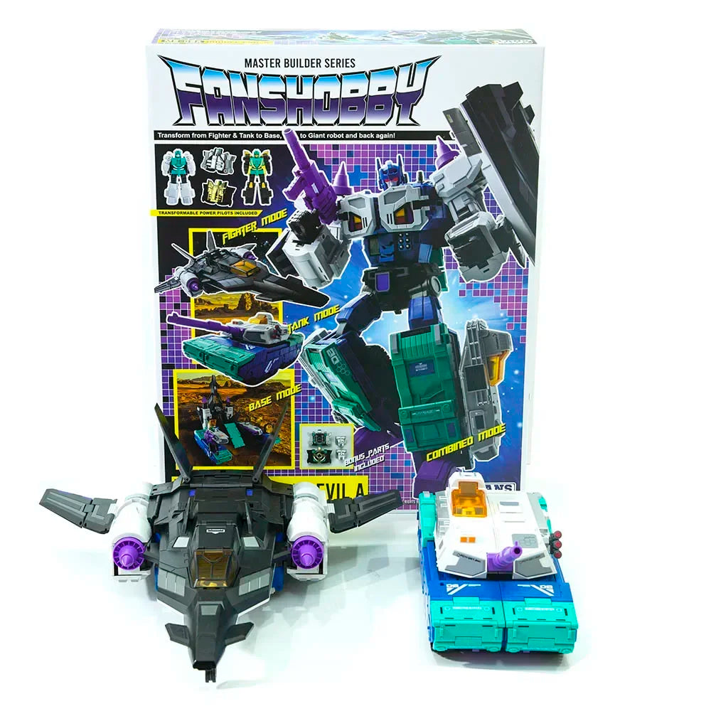 New Transform Robot Toy FansHobby Overlord MB-08A MB08A Doubl Evil MB 2024 Ver.  Action Figure toy in stock