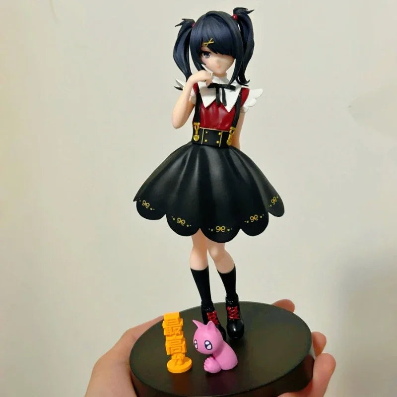 Anime Rain Action Figures NEEDY GIRL OVERDOSE Figures Beautiful Girl Cute PVC Model Collection Desktop Toys Peripheral Gifts