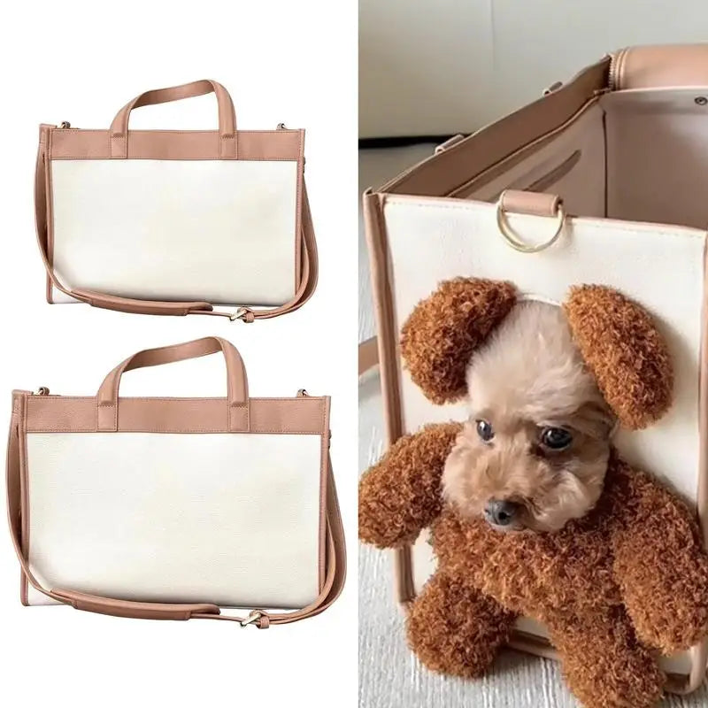 Haustierträger für Hunde, große Kapazität, Hundeträger, multifunktionale Outdoor-Katzentaschen, atmungsaktive Tragetasche für Welpen für Häschen
