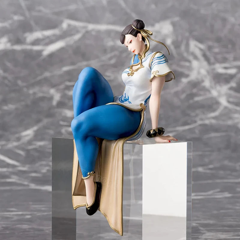 14cm Street Fighter Chun Li Anime Game Figure Ryu/Ken Masters Action Figure Guile/Zangief Figurine Collectible Model Doll Toys