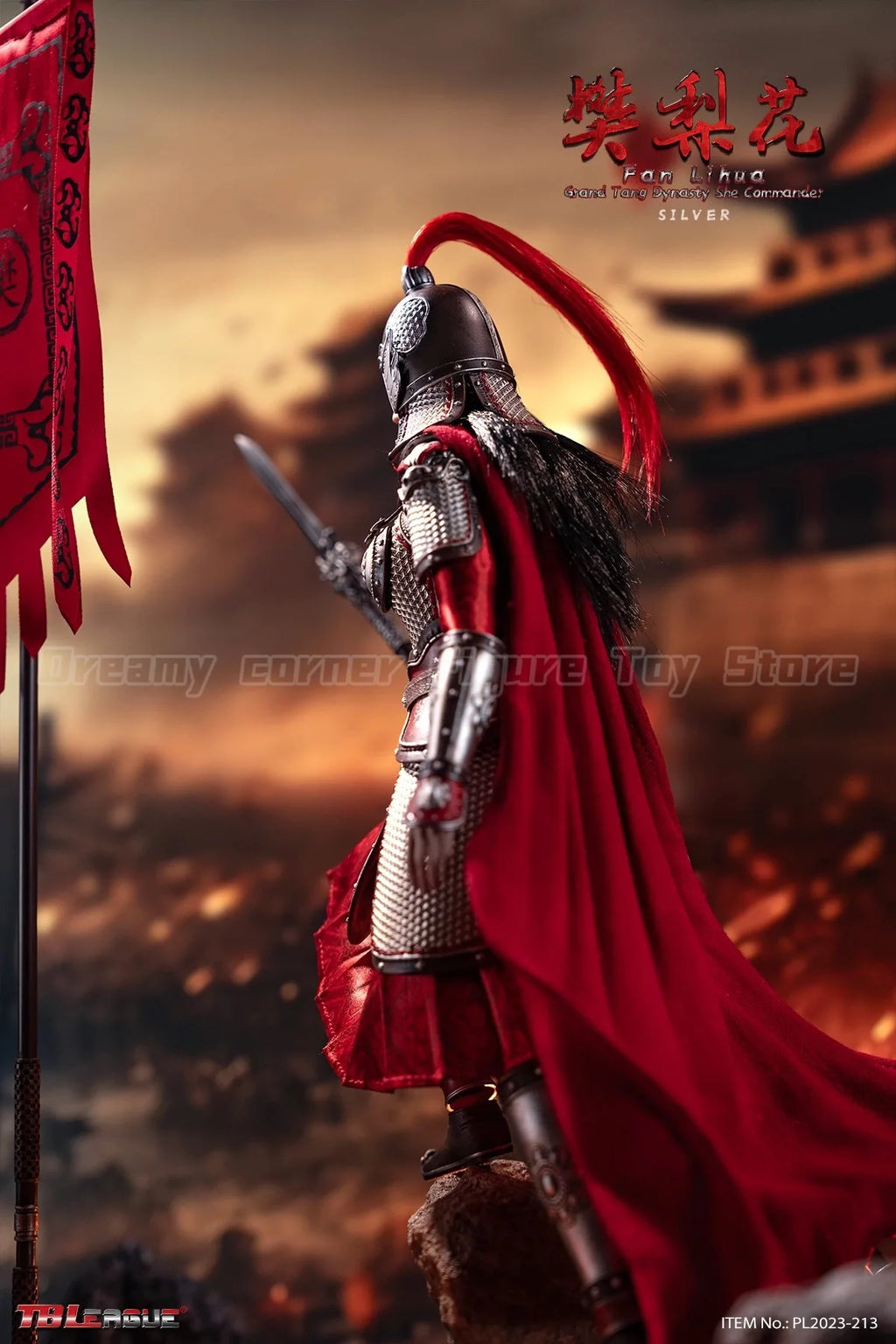 【In Stock】Original TBLeague PL2023-213 Fan Lihua Grand Tang Dynasty She Comander 1/6 Action Figure Collection Model Ornament