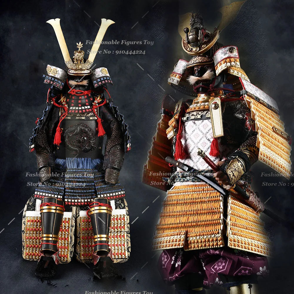 COOMODEL SE063 SE064 1/6 Men Soldier Samurai Series Of Empires Diecast Alloy Gold Dragon Armor Full Set 12Inch Action Figure Toy