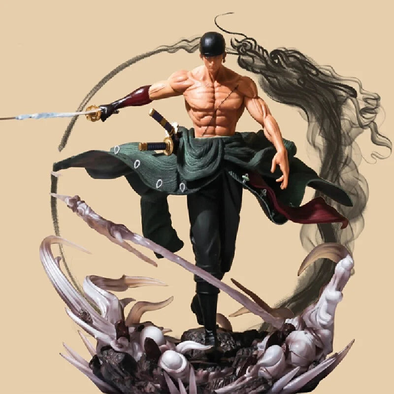 One Piece GK Zoro Двуглав орел Колекционерска фигурка Подарък за рожден ден Аниме тематична екшън фигурка играчка за фенове и колекционери