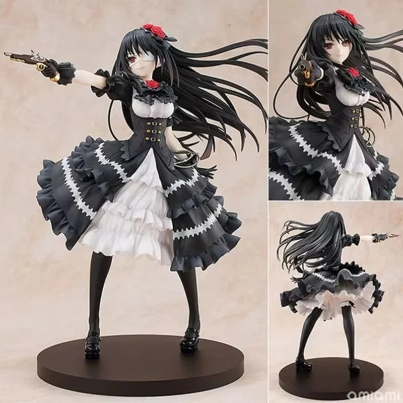23cm Hentai Anime Date A Live 30th Anniversary Ver Tokisaki Kurumi Nightmate Pvc Action Figure Toys Perfect Birthday Gift